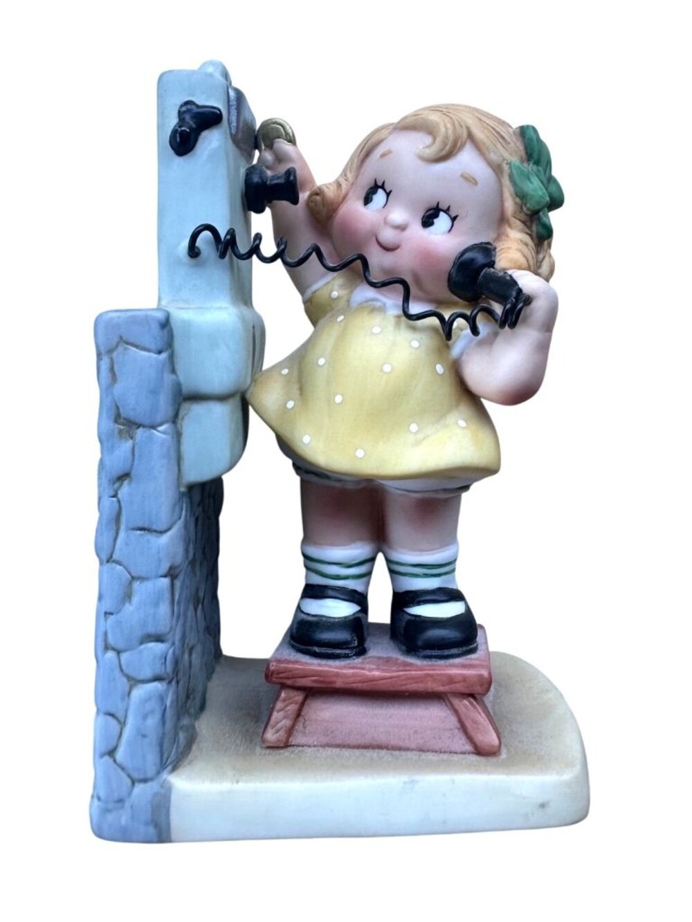 Campbell Kids "Did You Hear?" Limited Edition Figurine Vintage 1998 Porcelain